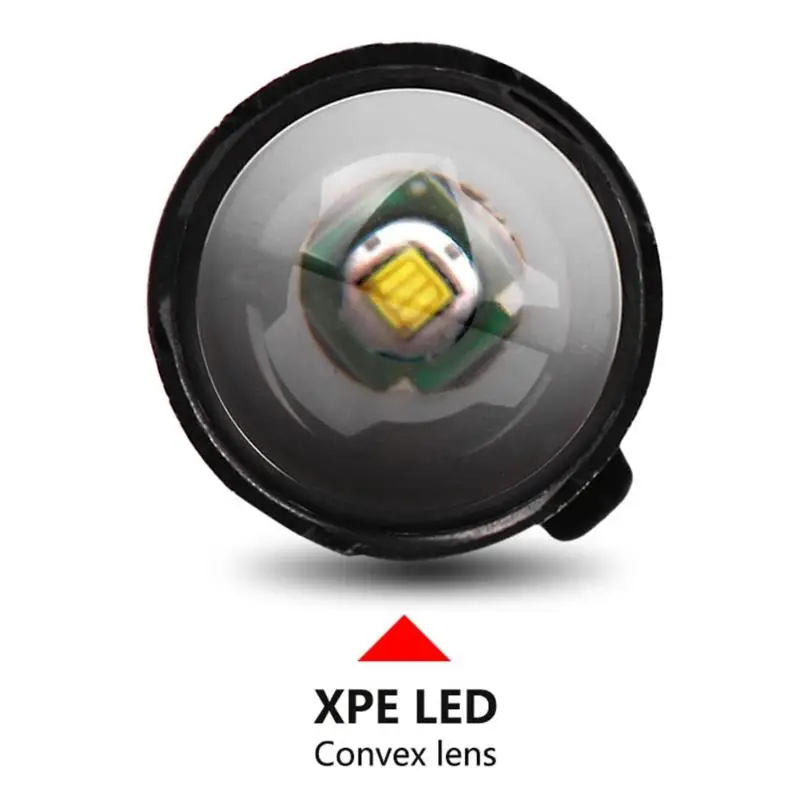 1 х XPE + COB светодиодный USB фонарик портативный мини ZOOM torchflashlight использовать AA 18650