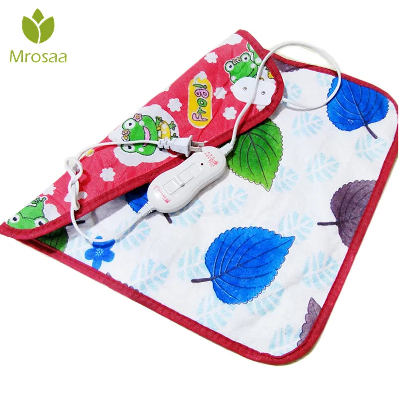 38.5x41cm Pet Electric Heating Pads Heated Blanket Winter Dog Cats