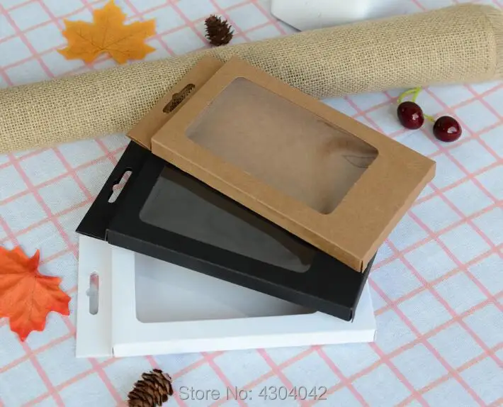 Universal Mobile Phone Case Package Paper Kraft Brown Retail Packaging Box for iphone X 8 7 Plus Samsung S4 S9 Cell phone case | Мобильные