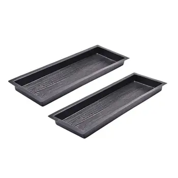 

2 Molds Wood Garden Pavement Mold DIY Stepping Stone Concrete Paving Brick Stone Road Manually Paving Cement Molds Pathmate