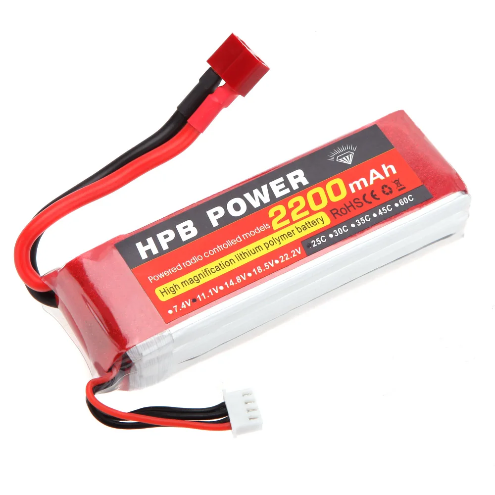 HPB 11 1 V 2200mAh 25C MAX 35C 3S T Plug литий полимерная батарея для радиоуправляемого