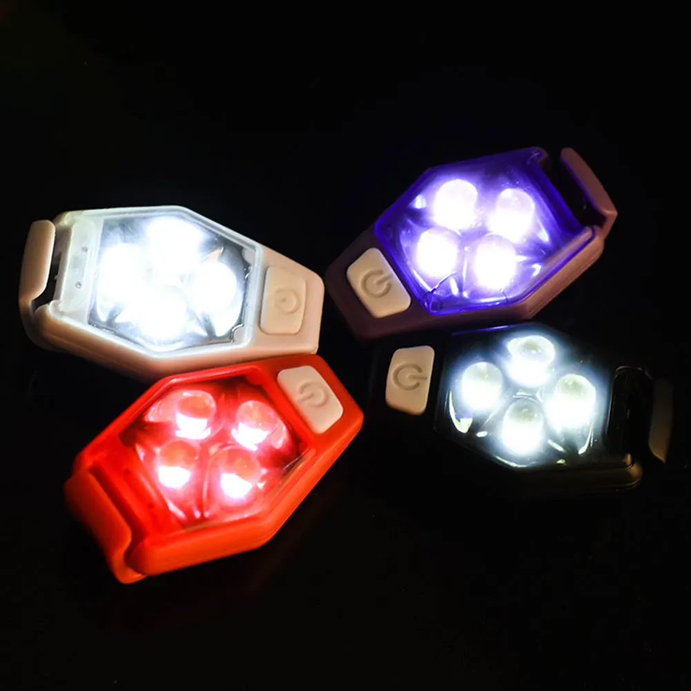 Flashing Outdoor Cycling Walking Night Running Led Clip on Taillight