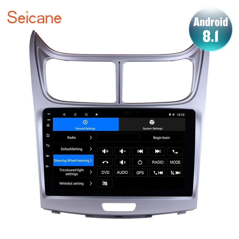 Seicane Android 10.0 9 inch GPS Car Radio For 2010 2011 2012 2013 Sail Wifi Touchscreen Multimedia Player Support RDS DVR | Автомобили и