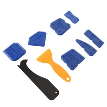 9 шт. угловой клей для удаления клея ручной DIY бытовой набор инструментов для уборки скребок герметик Лопата угловой бесшовные соединения