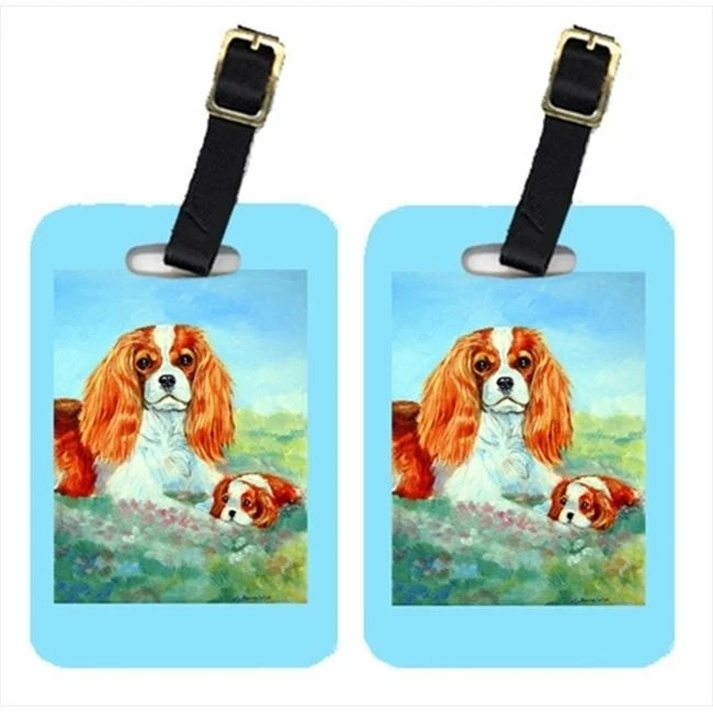 Carolines Treasures 7019BT Pair Of 2 Cavalier Spaniel Mommas Love Luggage Tags | Багаж и сумки