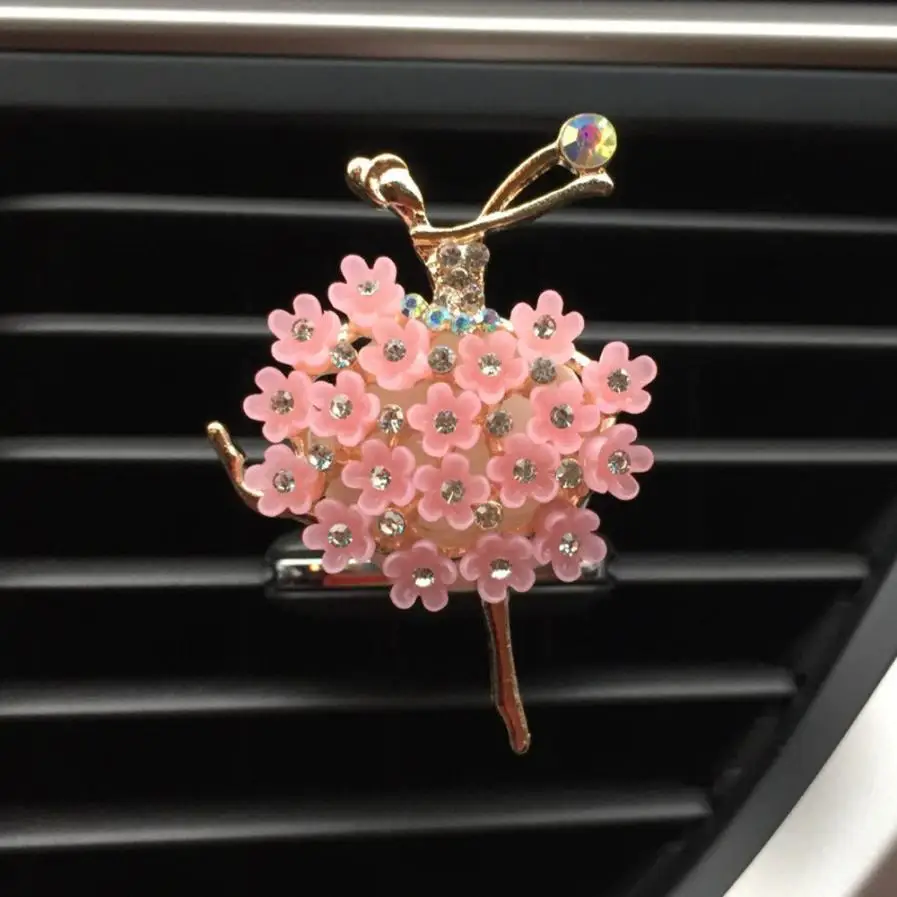 CarStyling Ballet Girl Air Outlet духи клип авто аксессуары освежитель воздуха Твердый бальзам