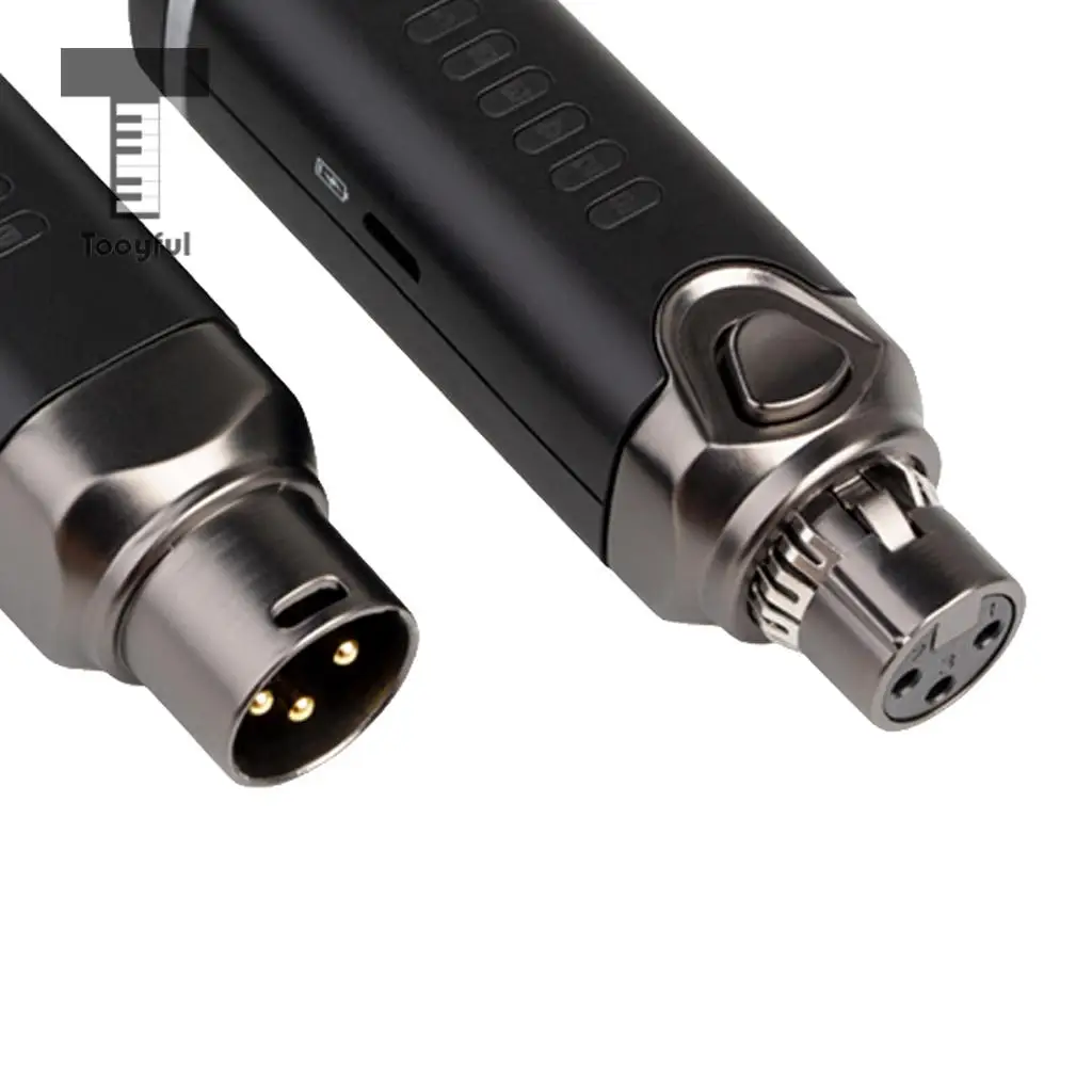 NUX B-3 Wireless Microphone System 2.4GHz Transmitter Receiver for DJ Disco Stage Karaoke