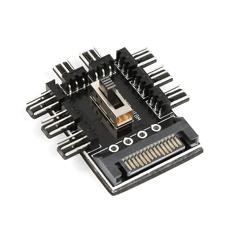 Кулер Molex для ПК кабель разветвитель с 1 на 8 4 контакта