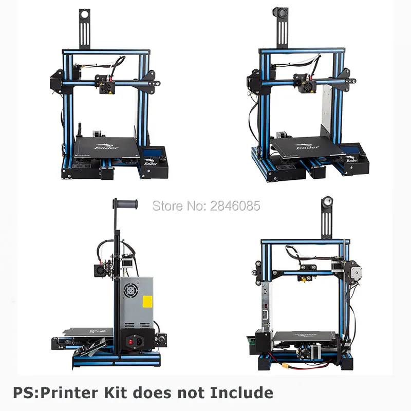 1 м/лот CREALITY 3D алюминиевая декоративная полоска для Ender 3 CR 10 или любого