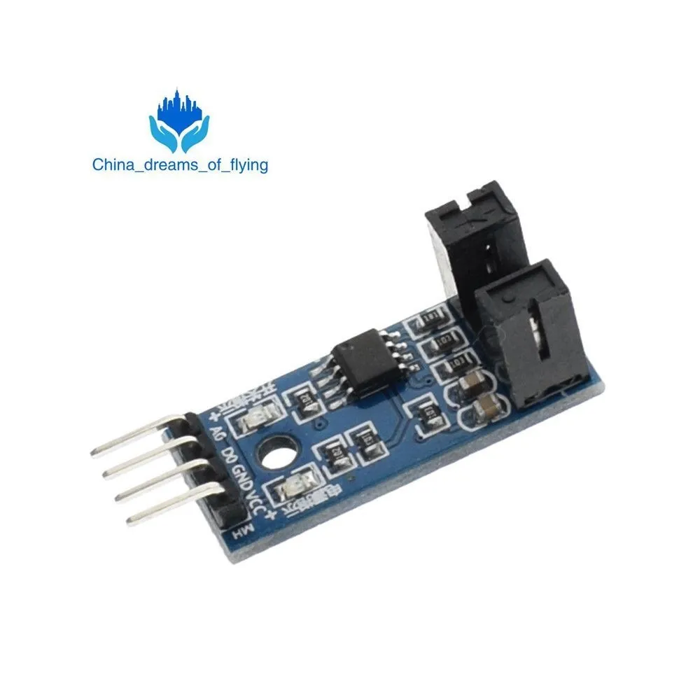 4 контактный инфракрасный модуль датчика скорости TZT F249 для Arduino/51/AVR/PIC 3 в 5 высокое