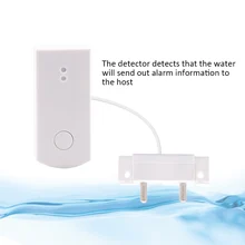 2 шт. беспроводной датчик утечки воды детектор ванная комната Датчик Затопления воды совместимый с WiFi сигнализация G90B