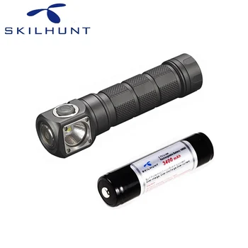 

Skilhunt H03R RC Led Lampe Frontale CREE XML-2 U4 LED 1200Lm HeadLamp Hunting Fishing including battery