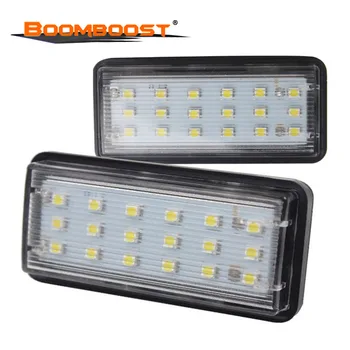 

2pcs Car LED Number License Plate Light kit 18SMD For Toyota Land Cruiser 120 Prado Land Cruiser 200 Fit For Lexus LX470 GX470