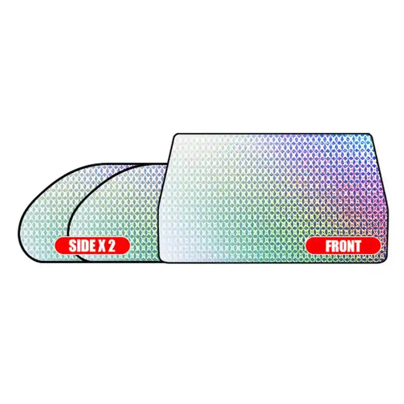 Reflector de Calor y Sol UV Zooarts Parasol retr/áctil para Parabrisas de Coche