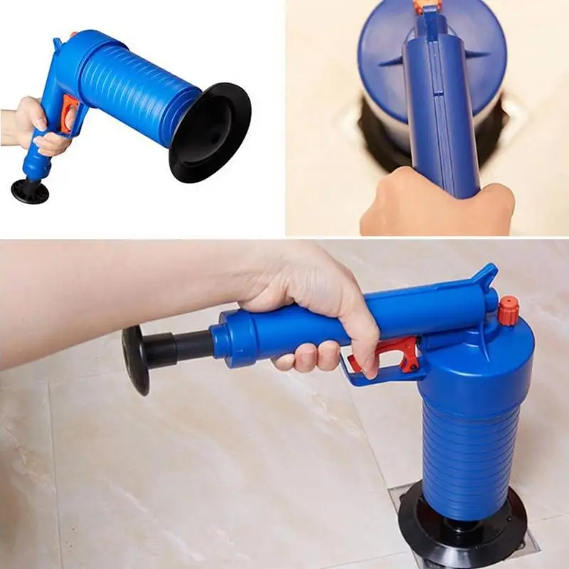 Очиститель высокого давления для слива воздуха ABS пластиковый дренаж для туалетов засоренные трубы с присосками для ванной кухни инструмент для очистки