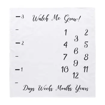 

Newborn Baby Photography Props Photo Props Background Blankets Letter Print Infant Backdrop Bedding Towel Girls Boys Bedding