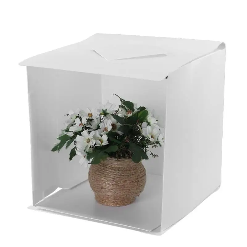 

Mini Folding Studio Diffuse Soft Box Lightbox 6000-6500K LED Light strip with 6 Photography Background clothes Photo Studio box