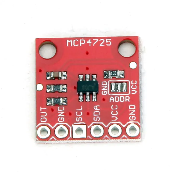 CLAITE 1 PC 2,7-5,5 V CJMCU-MCP4725 I2C ЦАП Breakout развитию Модуль DAC 12-бит