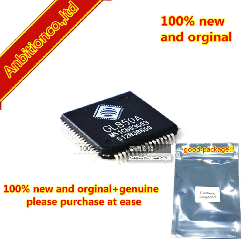 

10 шт. 100% новый и оригинальный GL850A GL850 LQFP44 в наличии