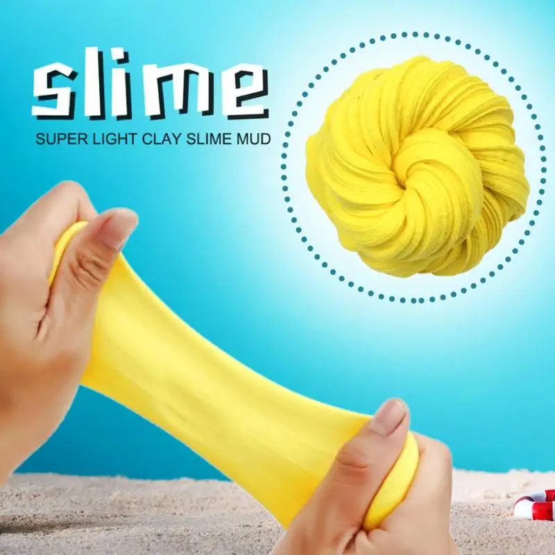 

3D Fluffy Foam Clay Slime DIY Soft Cotton Slime Ball Kit No Borax Education Craft Toy Antistress Kids Toys for Children