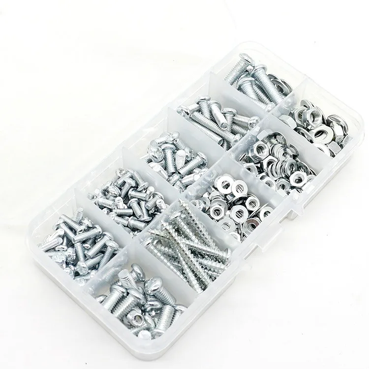 

DIY tools box button head cross screw nut bolt pads M3 M4 M5 machine