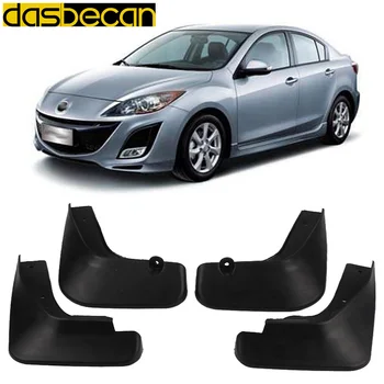 

Dasbecan Car Mudguards For Mazda Axela Mazda3 2010-2013 Car hatch back or sedan Fender Splash Guard Paneling 2010 2011 2012 2013