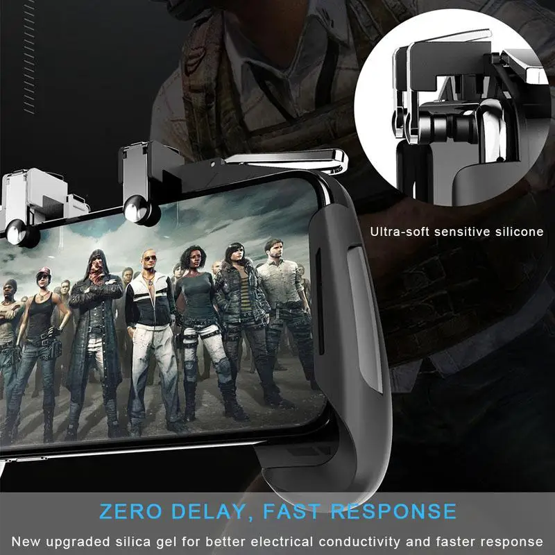  Pubg Controller Triggers Mobile Phone Gamepad Joystick Controller L1 R1 Fire Shooter Buttons Trigge