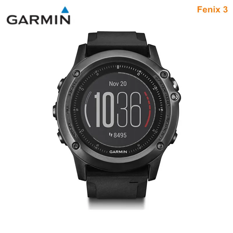 

Garmin Fenix 3 HR Bluetooth 4.0 WIFI Wireless Waterproof Smart Watch With Heart Rate Monitor Sedentary Reminder Sleep Monitor