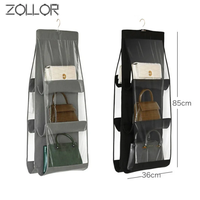 ZOLLOR شنقا يد المنظم ل خزانة خزانة شفافة حقيبة التخزين الباب الجدار واضح النثرية حقيبة أحذية مع شماعات الحقيبة ZOLLOR شنقا يد المنظم ل خزانة خزانة شفافة حقيبة التخزين الباب الجدار واضح النثرية حقيبة أحذية مع شماعات الحقيبة