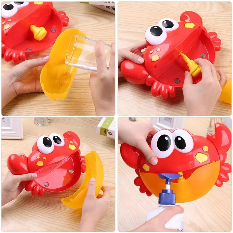 Newl Bubble Crabs детская игрушка для ванны забавная ванна бассейна купания мыльница