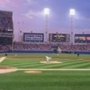 США Иллинойс Chicago White Sox постер с бейсболом печати (36x12) | Дом и сад
