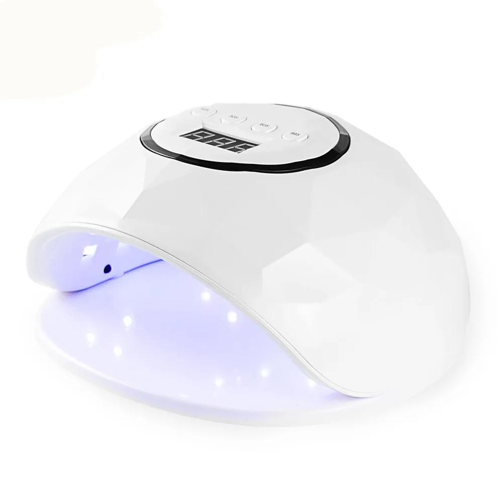 

72W Nail Dryer UV LED Nail Lamp Gel Polish Curing Lamp with Bottom 30s/60s Timer LCD Display Lamp for Nail Dryer Quick-Dry Tools