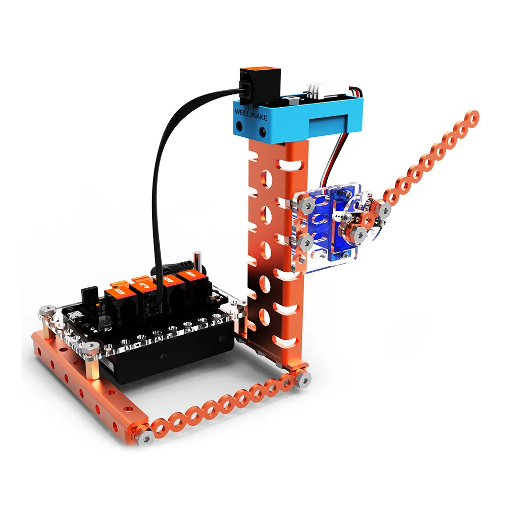 Weemake DIY умный RC робот комплект программируемый домашний Inventor комплект Метеостанция Радужная цветная лампа магический музыкант