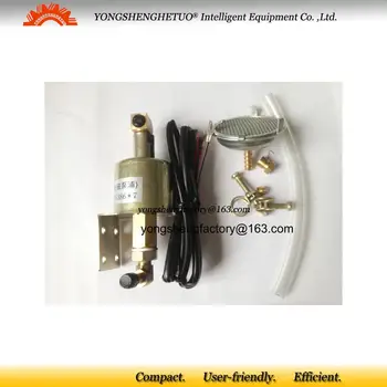 

Electric solenoid lubrication oil pump electromagnetic lubricator oiler lubricating unit 220V DC2200