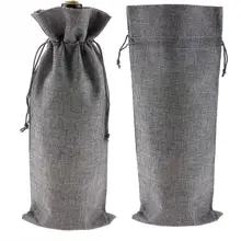 12 шт Экологичные винные мешочки многоразовая сумка для завтрака для вина Еда текстильная складной n