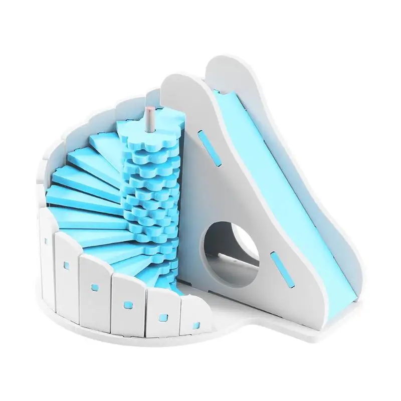 

Waterproof Lovely Hamster Sleeping House Wooden Pet Nest Slide Climb Toys Wood Hamster House Toy Cute Viewing Deck House