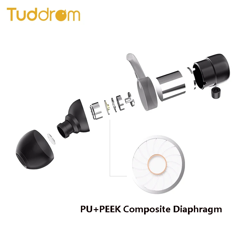 Новый маленький tudrom Спорт Bluetooth гарнитура SP600 IPX5 Водонепроницаемый CSR BT4.1 Mic