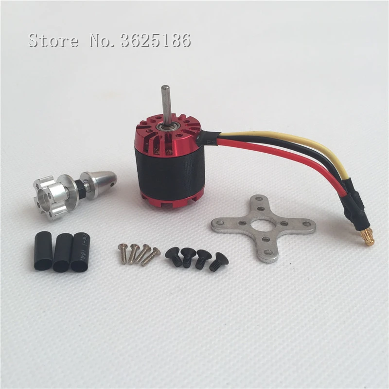 N2830 1000KV 1300KV 2830 бесщеточный двигатель Мультикоптер дроны 9045 10X6 10X5 реквизит постоянного тока двигатель для RC модель с фиксированным крылом