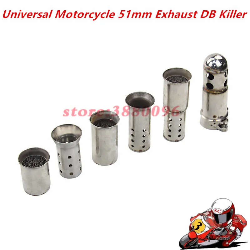 

51MM/60MM Catalyst DB Killer for Motorcycle Exhaust Muffler DB killer Silencer Noise Sound Eliminator for Off road Bike