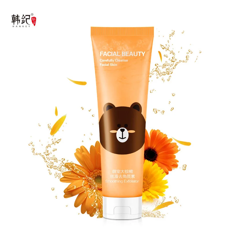 

Facial Cleanser Natural Facial Exfoliator Exfoliating Whitening Brightening Peeling Cream Gel Face Scrub Removal