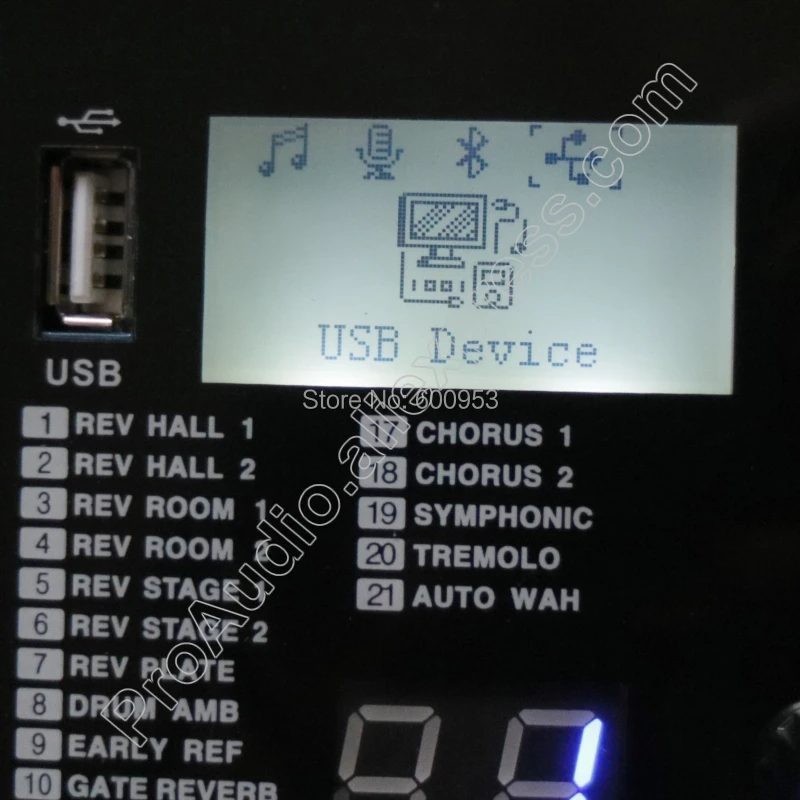 Оригинальное изображение 10 каналов микшер звуковая консоль беспроводная Bluetooth USB