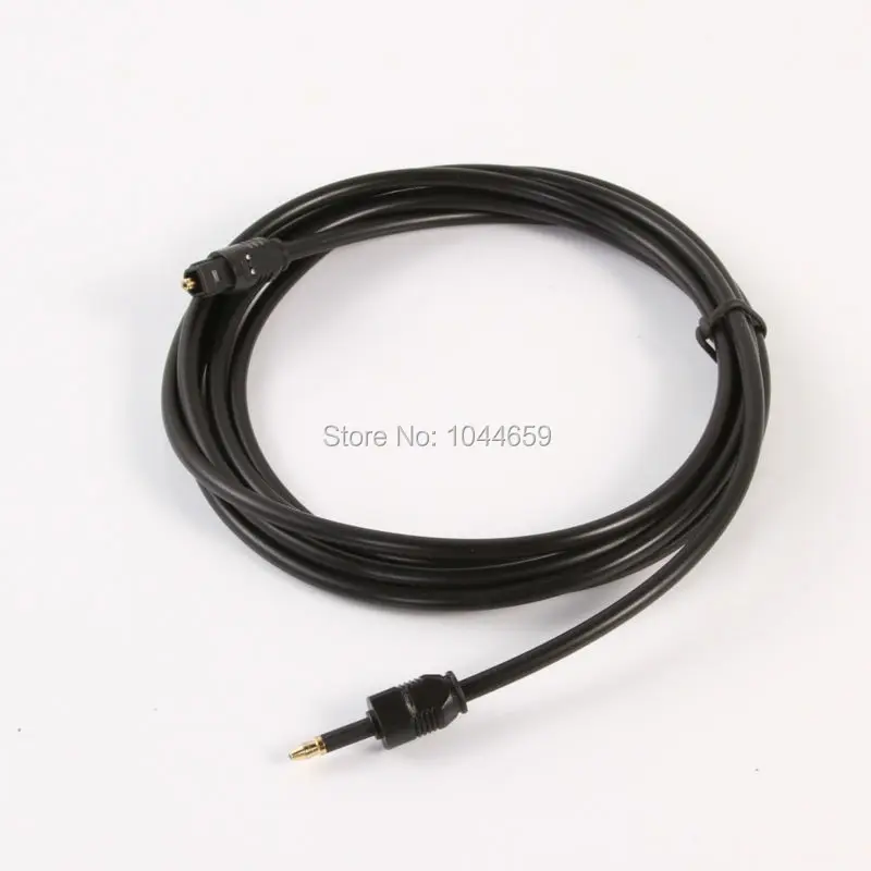 Premium Digital Optical Audio Cable - Toslink to Mini Toslink 3.5mm Fiber Optic Cable