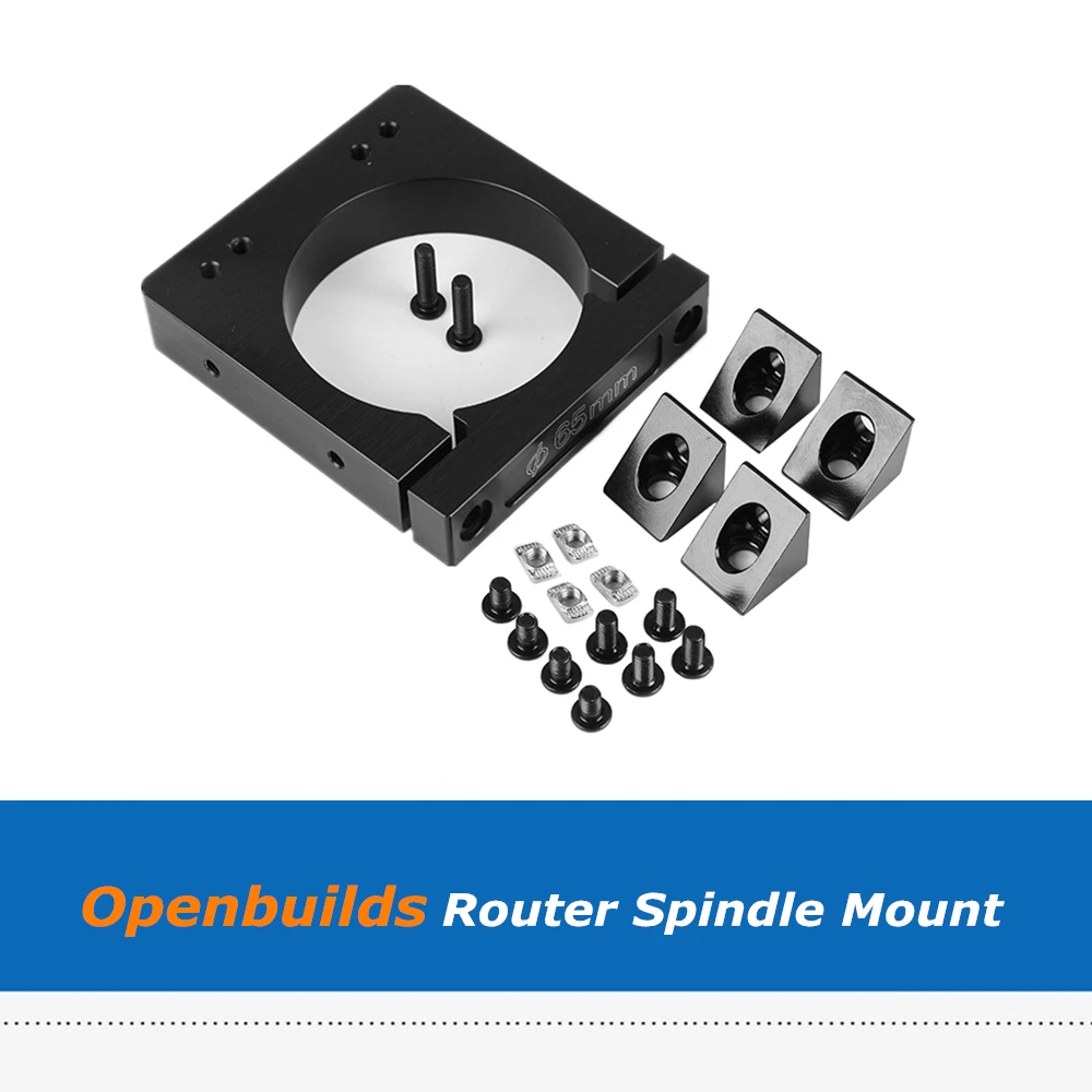 Roteador para Cnc Kit de Montagem do Eixo Conjunto Openbuilds 71mm Alumínio 3d Impressora Peças Diy 1 52mm 65mm - Imagem 3