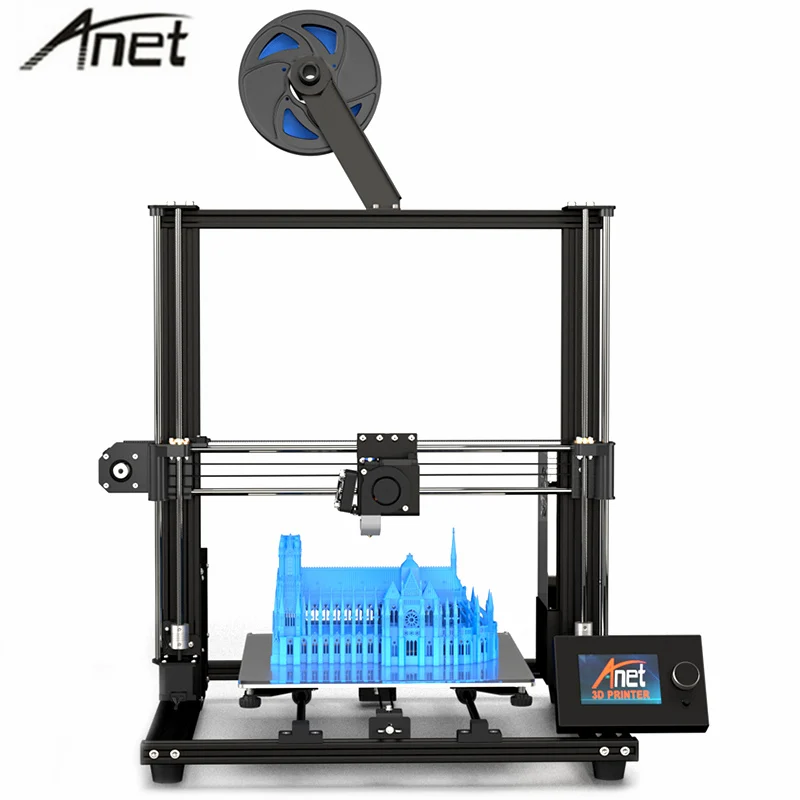 

Anet A8 Plus latest upgraded motherboard version DIY 3D Printer kit Anet A8 High Precision Metal Desktop Impresora 300x300x350mm
