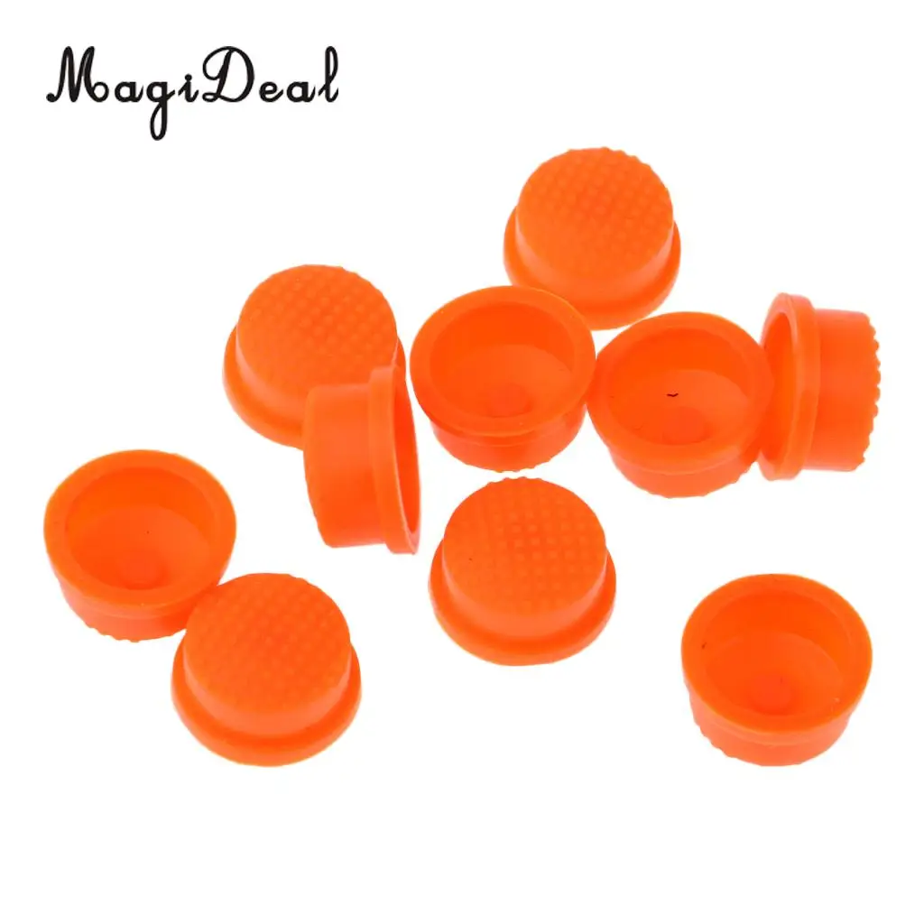 10pcs LED Flashlight Tail Rubber Switch Button Cover Cap Outdoor Torch Lamp Light handheld light
