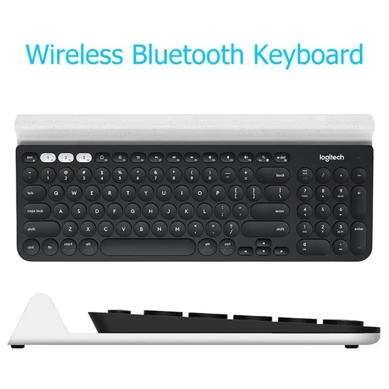 

Logitech K780 Multi-Device Wireless Keyboard with Switch for PC Computer Phone Tablet USB Bluetooth Keyboards with USB Receiver