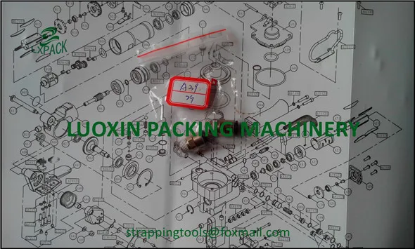 Damageable Spare Parts for Pneumatic Strapping Tools17