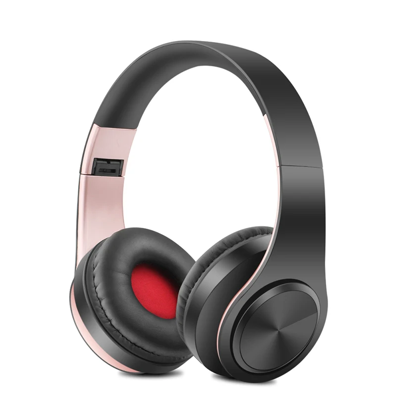 

Hot Wireless Headset Bluetooth Stereo Foldable Headphones Audio Mp3 Adjustable Earphones With Mic For Music