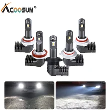 AcooSun H7 Led Car Headlights Flip Chips Led H11 HB3 HB4 9005 9006 light alminum lampara 50W 6000K 10000LM IP67 Auto Fog Bulb AcooSun H7 Led Car Headlights Flip Chips Led H11 HB3 HB4 9005 9006 light alminum lampara 50W 6000K 10000LM IP67 Auto Fog Bulb