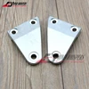 Soporte para el faro delantero de la motocicleta chapados en plata de aluminio del faro de la oreja para Honda CB400 SuperFour 1992-1998 CB-1 400 CB750 CB 750 de 400 ► Foto 2/4